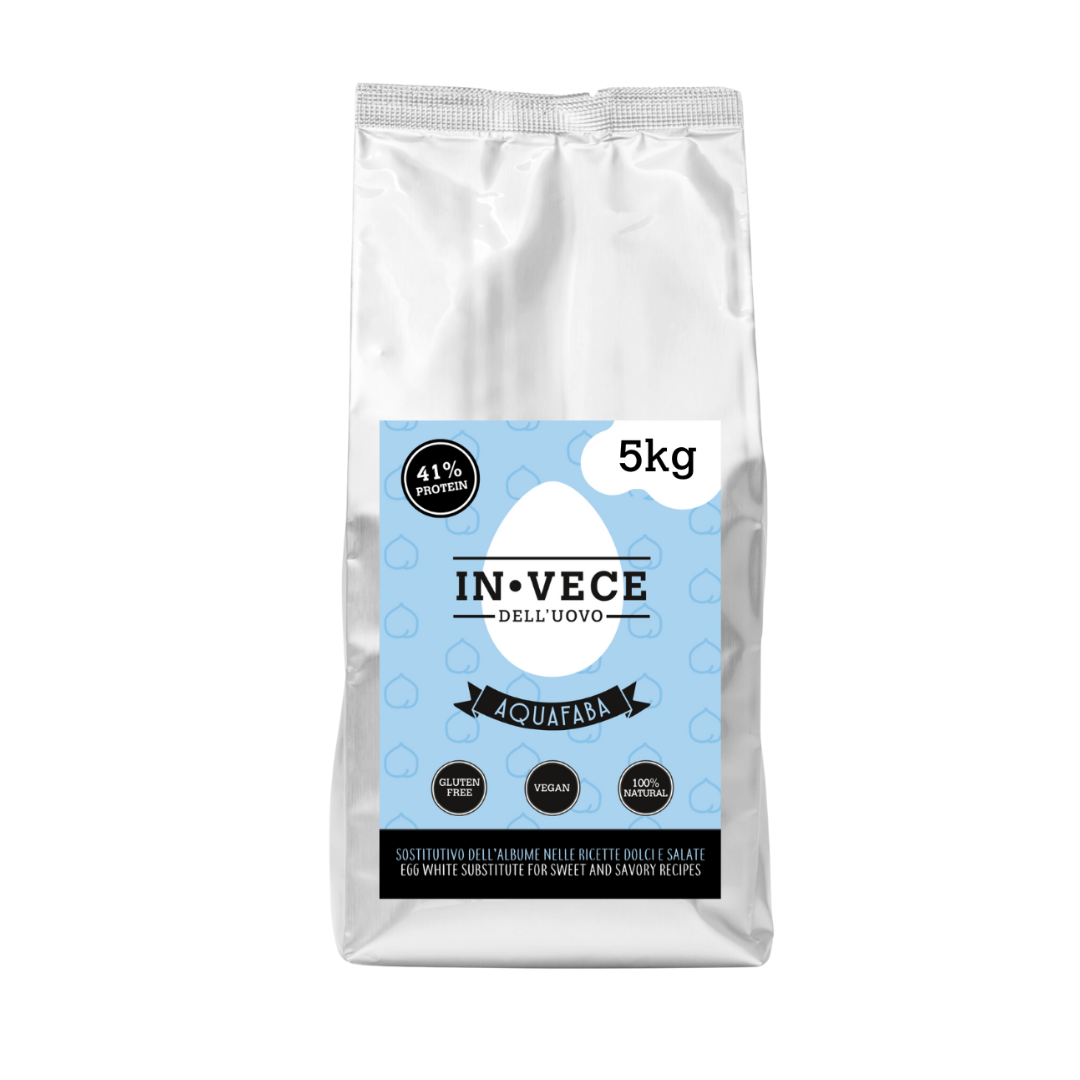 Aquafaba in polvere IN-VECE, formato professionale da 5 kg