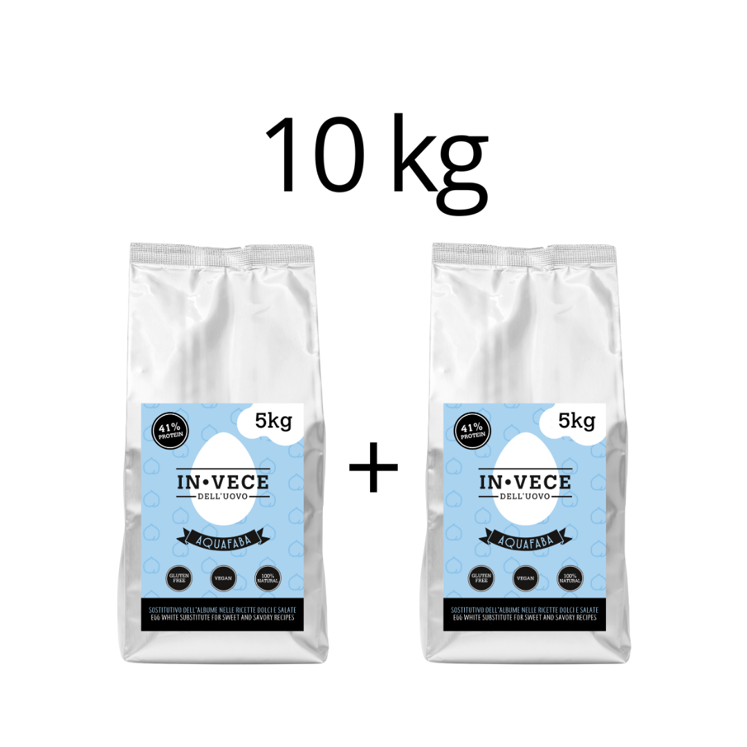 Aquafaba in polvere IN-VECE, formato industriale da 10 kg